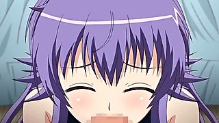 Japanese hentai anime IBUKI: Big Tits, Teen  Blowjob Porn