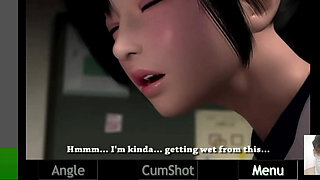 Horny 18 Plus Schoolgirl Caught Her Teacher Masturbating and Then Fuck Him as Punishment!
