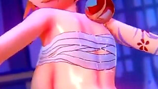 Genshin Impact - Yoimiya’s Hot Night of Sex and Desire - 3D Hentai Animation
