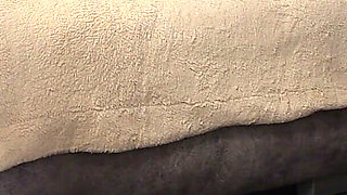 A Neighbor Watches a Mature Housewife with a Juicy Ass in Nylon Pantyhose Through an Open Window.