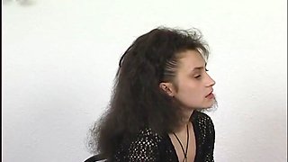 Skinny Hentai Brunette Deepthroats Huge Cock Then Rides It Hard