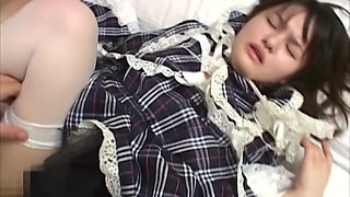Teen Brunette Maid Gets Pounded Deep Before Thick Facial