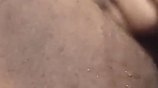 Stimulating My Clit with Vibrator Intense Squirting Orgasms
