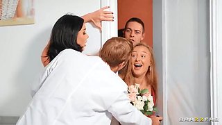 Cold Feet Hot Sex Episode 2: Doctor Danny D helps Busty Brunette Bride Kiki Daniels