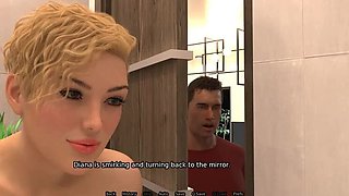 Dirty GamesxXx - Episode 6: Hotwife MILF in Bikini Gets BBC Fuck on Vacation - Animated Sex Story