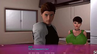 Joy Stick Cinema Hentai: Summer Tom Boy Game Part 11 - Big Tits Teen Blowjob in 3D Animation