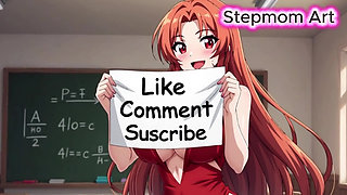 JOI Stepmom Hot Teacher Self Pleasure - Come with me 100% You'll cum - Dirty Talk