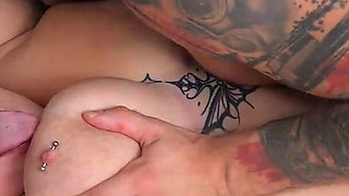 BBW with Huge Ass Gets Her Wet Pussy Pounded Hard and Rough - Katthekunt, Steve Rickz