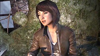 Tomb Raider nude mod fun in this adult gameplay session