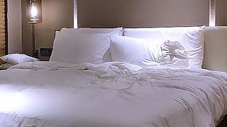 Busty brunette hardcore sex caught on hidden cam
