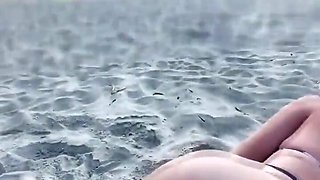 Beach Picnic Ass-fuck Internal ejaculation with Screwdriverzz - Public Outdoor Fuck-fest