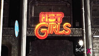 Lascivious goddess's doggystyle action