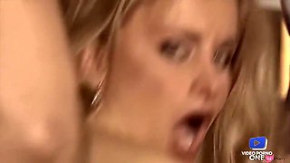 Oceane, Amazing Blonde Bimbo, With 1 Or 3 Dicks She With Bimbo Blonde
