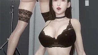 Thicc Ass Cloud Shakes His Booty with Big Breast Tifa for the Views