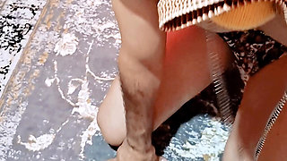 BDSM Slave Feeding Under My Feet Spit on Food, Humiliation & FootShoe Worship Training