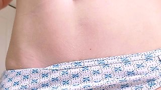 Big boobs milf masturbates with her dildo