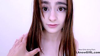 Lesbian 19 Teenage rides girl with strapon at audition