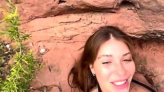 Lucky 20yo Hungarian gets POV suck off from Argentinian