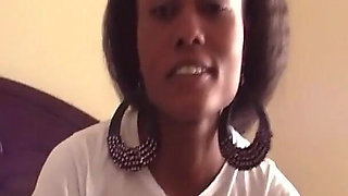 Real Amateur 22yo Black Girlfriend Railed Deep & Soaked with Cum