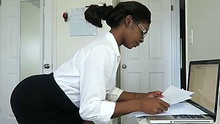 Black Secretary Knows Her Place