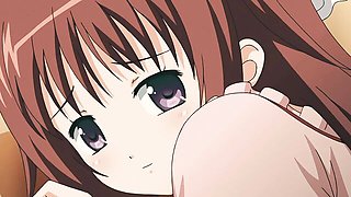 Wet dame at blowjob scene