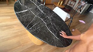 Pure Exotic Fuck No Pause - Brunette Latina in Fiery Action Cowgirl Ride and Doggy Style in POV