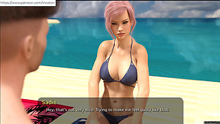 Summer with Mia, I have fingered her on the beach