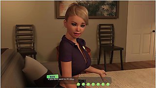 Car Toon - Lewd Island #5 - Sexy Pictures Of A Stewardess On A Laptop And A Bella Date!
