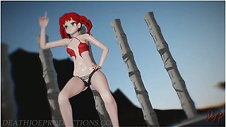 Mmd R18+ Kuroko B B F Beach Stage 1160