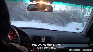 Czech Amateurs 71 MILF Having Fun in Public Bathroom