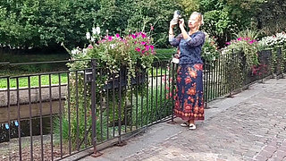 Amateur Blonde Wife Enjoys Sex After Walk