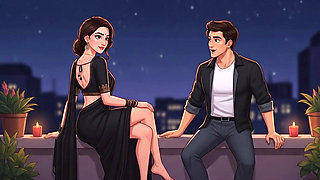 terrace par jake khub maze kiye (Hindi)