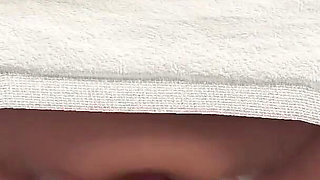 Pussy Lick in Bath for a Hot Girl with Big Tits Close up 3D Animation Porn