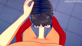 Suzune Horikita from Classroom of the Elite gets uncensored three-dimensional anime action