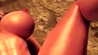 Cute Girl in Fantasy Scene - 3D Animation