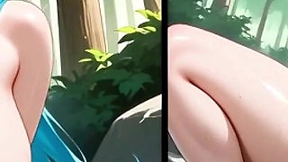 Busty Jinx Fucks Goku - Ai Parody