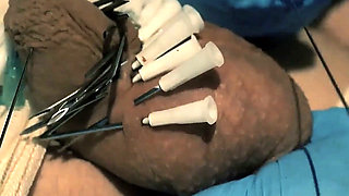 Medical Play Fun, Mummification, Needle CBT and Electro