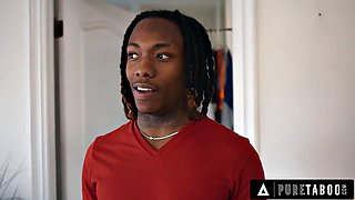 Big-Tits Fake Ally Lures Destiny Mira and Ameena Green Into Caught Blowjob and Doggy-Style