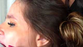 Deep Hand Swallow Lesbian Domination - Swallow My Sexy Hands Compleate Bitch!