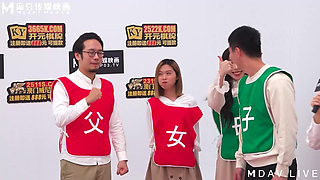 Mtvq16-ep1 Erotic Monopoly Ep1 - Scale Is Fully Open! Stepfather and Stepdaughter Teasing Massage!