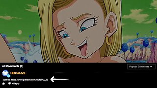 Android 18 Dragon Ball Z Hentai - Compilation #1