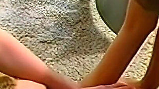 Blonde Babe Fingers Pussy and Takes Massive Facial Cumshot