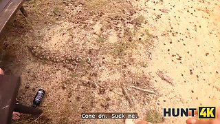 Hunt4k. as briefly as she spotted the money, she instantly commenced smoking a stranger's dick on the beach